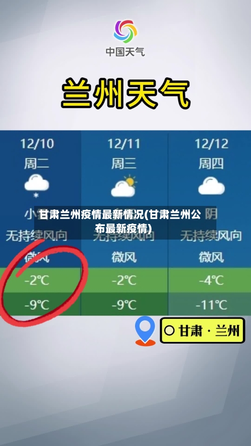甘肃兰州疫情最新情况(甘肃兰州公布最新疫情)