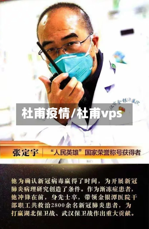 杜甫疫情/杜甫vps-第2张图片