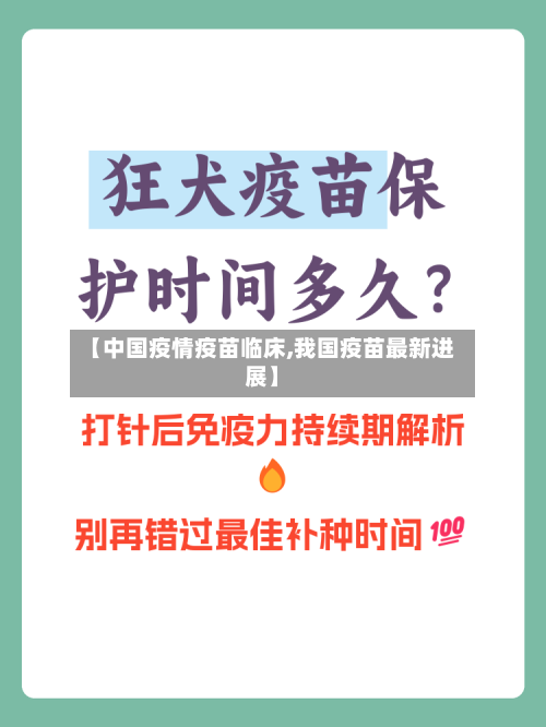 【中国疫情疫苗临床,我国疫苗最新进展】