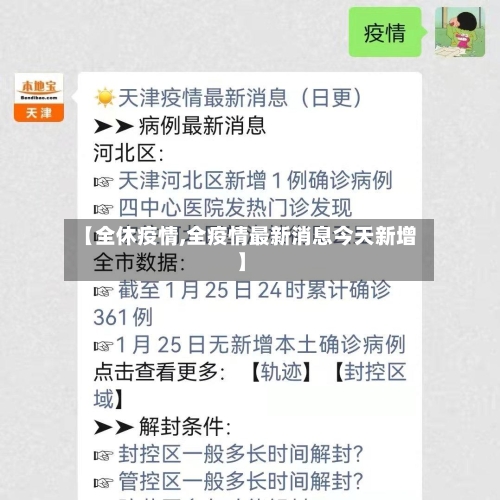 【全休疫情,全疫情最新消息今天新增】