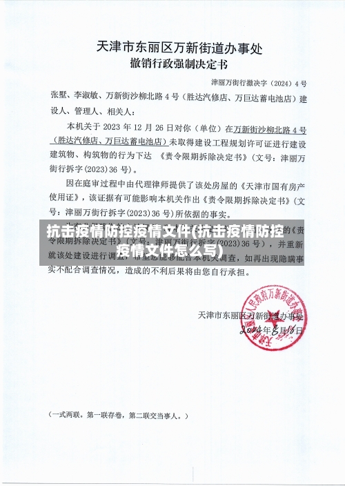 抗击疫情防控疫情文件(抗击疫情防控疫情文件怎么写)