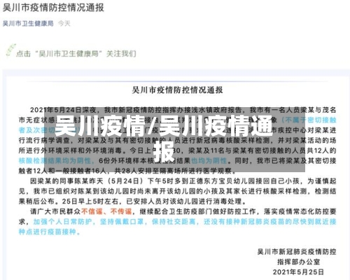 吴川疫情/吴川疫情通报-第2张图片