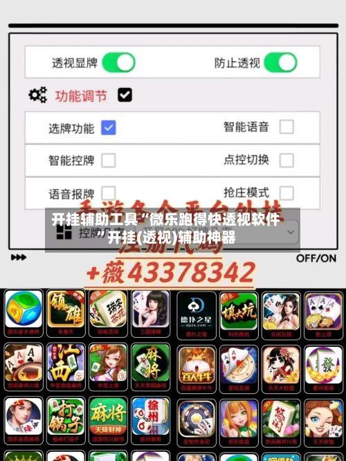 开挂辅助工具“微乐跑得快透视软件”开挂(透视)辅助神器-第2张图片