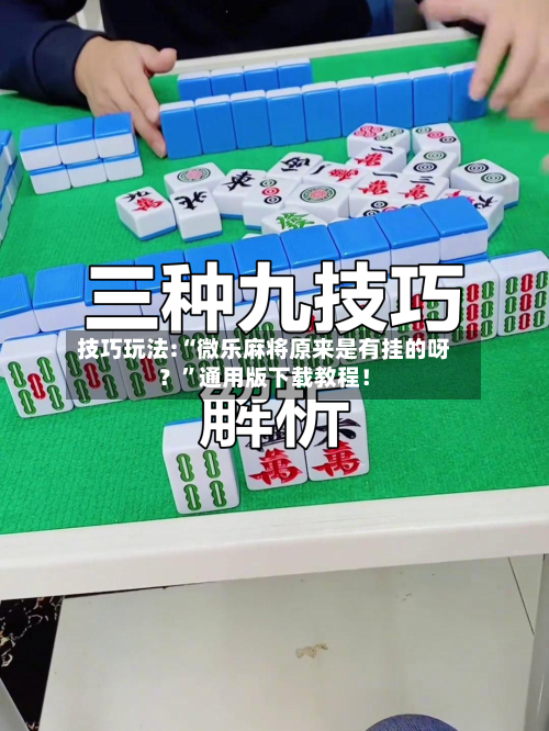 技巧玩法:“微乐麻将原来是有挂的呀？”通用版下载教程！-第2张图片