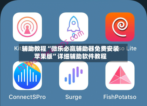辅助教程“微乐必赢辅助器免费安装苹果版”详细辅助软件教程