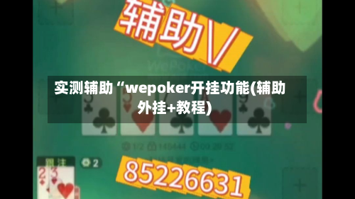 实测辅助“wepoker开挂功能(辅助外挂+教程)