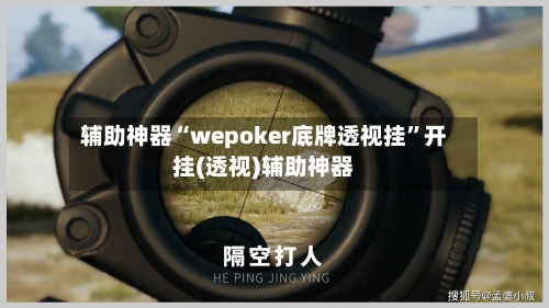 辅助神器“wepoker底牌透视挂”开挂(透视)辅助神器