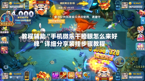 教程辅助“手机微乐干瞪眼怎么来好牌”详细分享装挂步骤教程-第2张图片