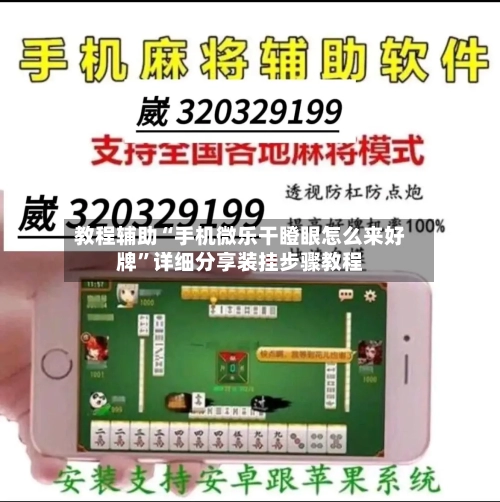 教程辅助“手机微乐干瞪眼怎么来好牌”详细分享装挂步骤教程-第3张图片