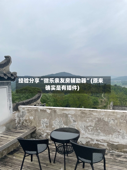 经验分享“微乐亲友房辅助器”(原来确实是有插件)-第3张图片