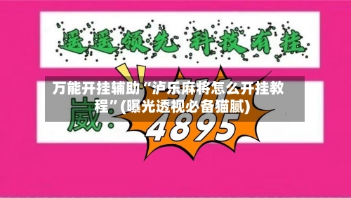 万能开挂辅助“泸乐麻将怎么开挂教程”(曝光透视必备猫腻)-第2张图片