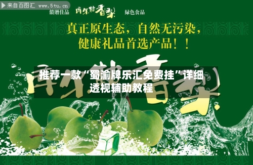 推荐一款“蜀渝牌乐汇免费挂”详细透视辅助教程