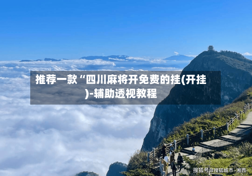 推荐一款“四川麻将开免费的挂(开挂)-辅助透视教程-第3张图片