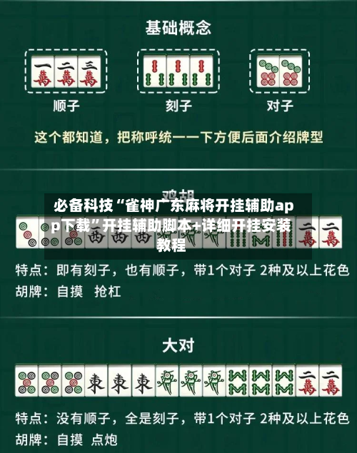 必备科技“雀神广东麻将开挂辅助app下载”开挂辅助脚本+详细开挂安装教程