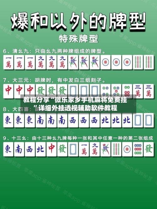 教程分享“微乐家乡手机麻将免费挂”详细外挂透视辅助软件教程-第2张图片