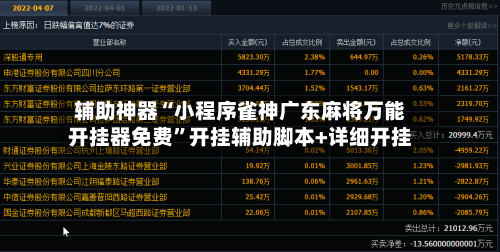 辅助神器“小程序雀神广东麻将万能开挂器免费”开挂辅助脚本+详细开挂