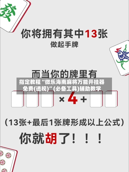 指定教程“微乐海南麻将万能开挂器免费(透视)”(必备工具)辅助教学-第2张图片