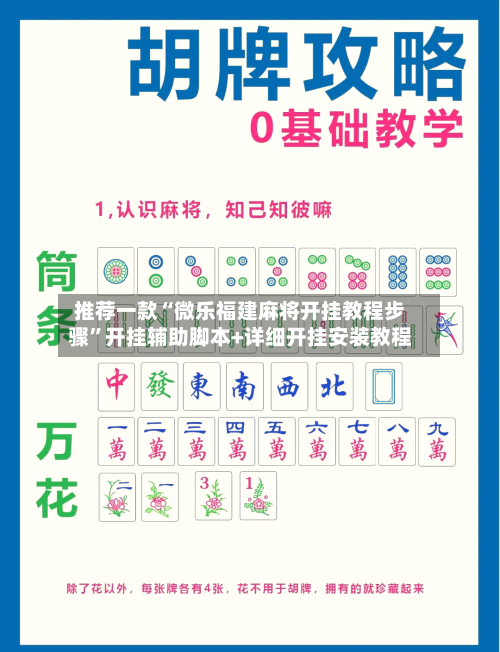 推荐一款“微乐福建麻将开挂教程步骤”开挂辅助脚本+详细开挂安装教程