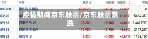 疫情期间京东股票/京东股票暴跌-第2张图片