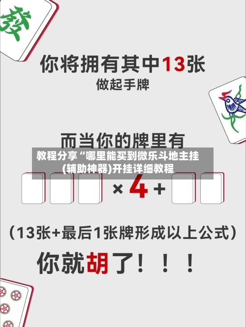 教程分享“哪里能买到微乐斗地主挂(辅助神器)开挂详细教程-第2张图片