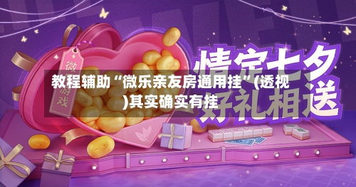 教程辅助“微乐亲友房通用挂”(透视)其实确实有挂-第2张图片