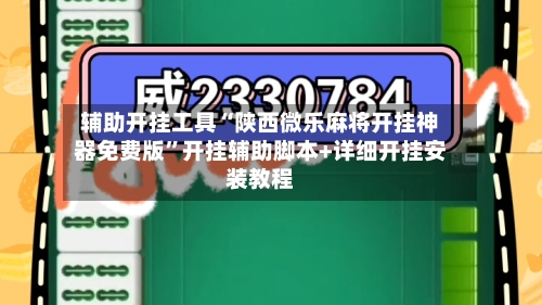 辅助开挂工具“陕西微乐麻将开挂神器免费版”开挂辅助脚本+详细开挂安装教程
