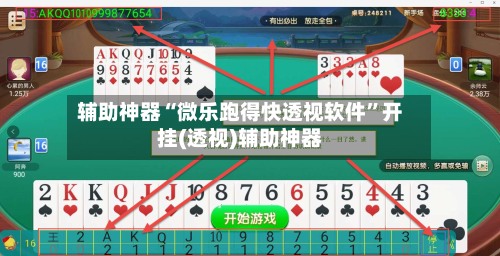 辅助神器“微乐跑得快透视软件”开挂(透视)辅助神器