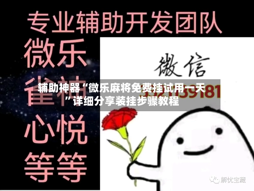 辅助神器“微乐麻将免费挂试用一天	”详细分享装挂步骤教程-第3张图片