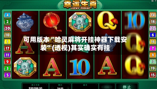 可用版本“哈灵麻将开挂神器下载安装”(透视)其实确实有挂-第3张图片