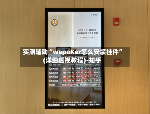 实测辅助“wepoKer怎么安装挂件”(详细透视教程)-知乎-第3张图片
