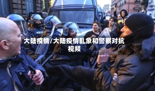 大陆疫情/大陆疫情乱象和警察对抗视频-第2张图片