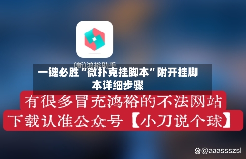 一键必胜“微扑克挂脚本”附开挂脚本详细步骤