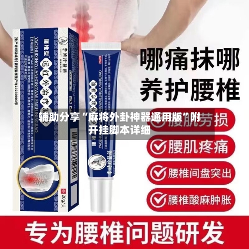 辅助分享“麻将外卦神器通用版”附开挂脚本详细