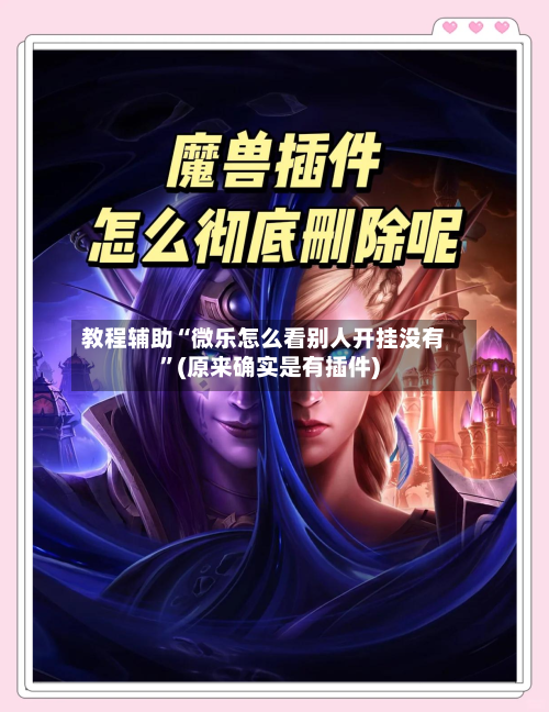 教程辅助“微乐怎么看别人开挂没有”(原来确实是有插件)