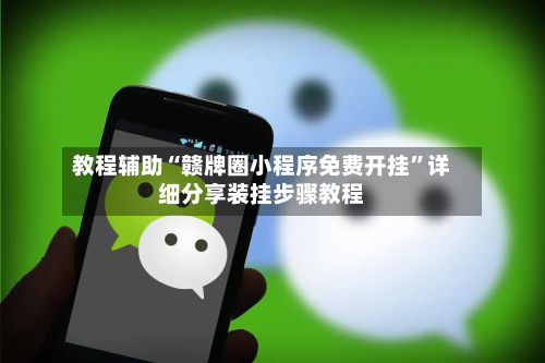 教程辅助“赣牌圈小程序免费开挂”详细分享装挂步骤教程-第2张图片