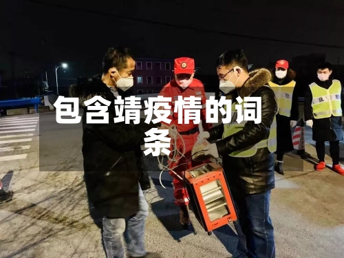 包含靖疫情的词条