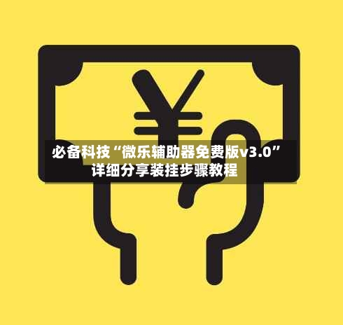 必备科技“微乐辅助器免费版v3.0	”详细分享装挂步骤教程-第2张图片