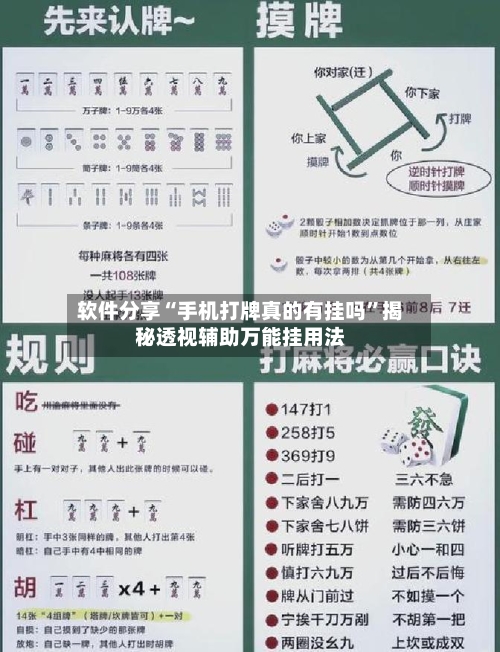 软件分享“手机打牌真的有挂吗”揭秘透视辅助万能挂用法-第3张图片