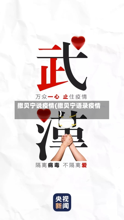 撒贝宁说疫情(撒贝宁语录疫情)-第3张图片