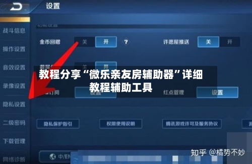 教程分享“微乐亲友房辅助器	”详细教程辅助工具-第2张图片