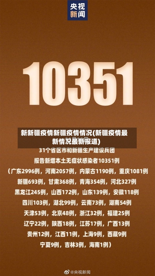 新新疆疫情新疆疫情情况(新疆疫情最新情况最新报道)