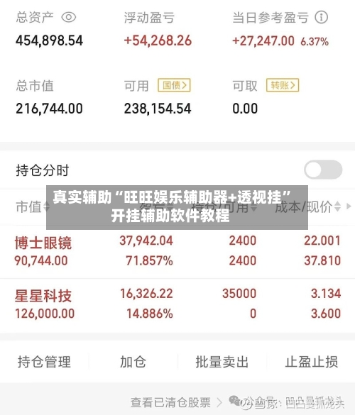 真实辅助“旺旺娱乐辅助器+透视挂”开挂辅助软件教程-第3张图片