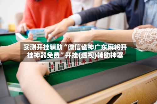 实测开挂辅助“微信雀神广东麻将开挂神器免费”开挂(透视)辅助神器-第3张图片