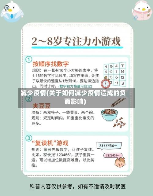 减少疫情(关于如何减少疫情造成的负面影响)