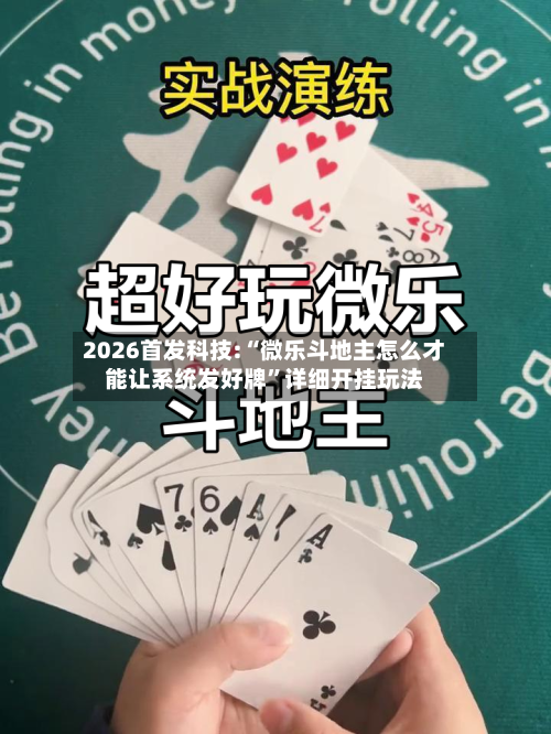 2026首发科技:“微乐斗地主怎么才能让系统发好牌”详细开挂玩法