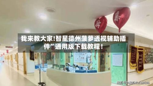 我来教大家!智星德州菠萝透视辅助插件”通用版下载教程！