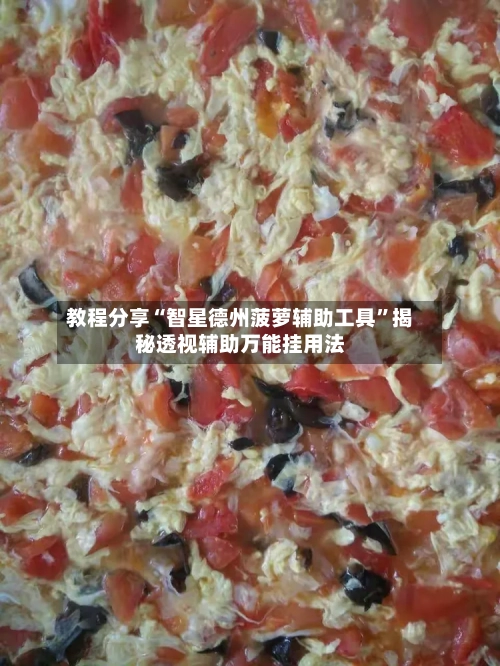 教程分享“智星德州菠萝辅助工具”揭秘透视辅助万能挂用法