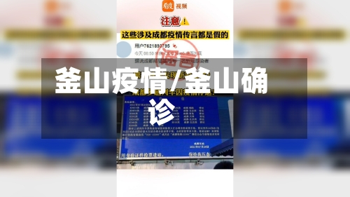 釜山疫情/釜山确诊