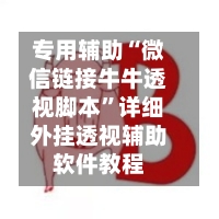 专用辅助“微信链接牛牛透视脚本”详细外挂透视辅助软件教程