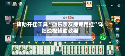 辅助开挂工具“微乐亲友房专用挂”详细透视辅助教程-第3张图片